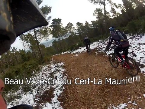 vtt var beau vézé,col du cerf,la mauniere avec cro'rois team