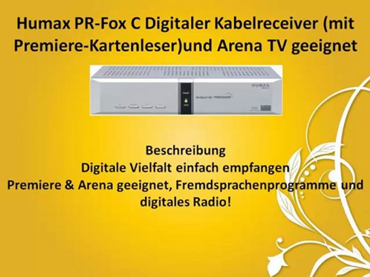 Interpretieren Frieden Shampoo avanit chd1 hdtv kabel receiver Fahrt