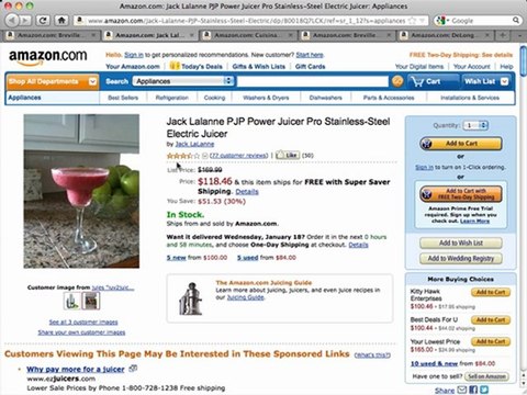 Jack Lalanne PJP Electric Juicer Review