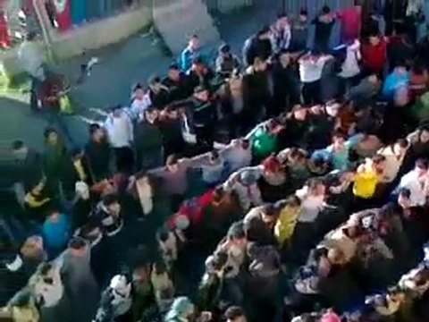 فري برس درعا سحم الجولان مظاهرة نصرة لحمص وريف دمشق والمدن المنكوبة 5 2 2012