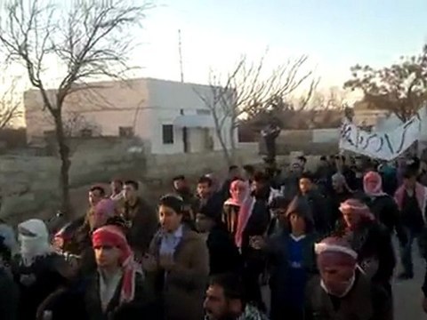 فري برس حربل حلب مظاهرة أحد الغصب لداريا وريف الشام 5 2 2012