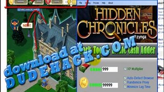 Newly Updated Hidden Chronicles Cheats & Hack 2012 (Hidden Chronicles Hack V1.02 Facebook)