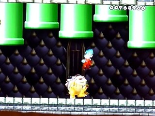 New Super Mario Bros Wii [03] labyrinthe au château de roy koopa