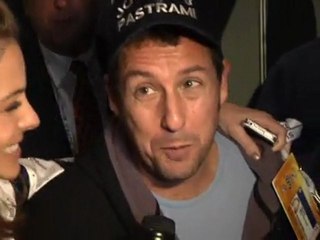 Adam Sandler and Madonna at Super Bowl