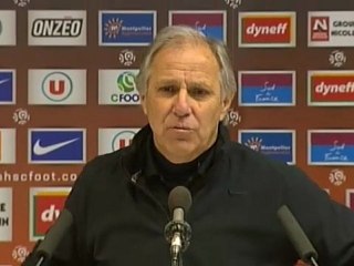 Conférence de presse René Girard après Brest