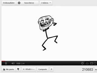 Dancing troll face prove