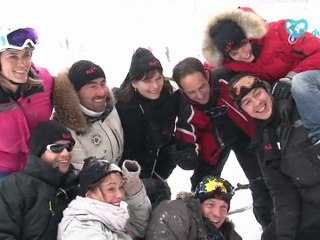 ELA sur les pistes à Montgenèvre