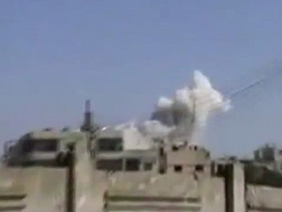 Pilonnage de Homs : les enfants ne sont pas épargnés