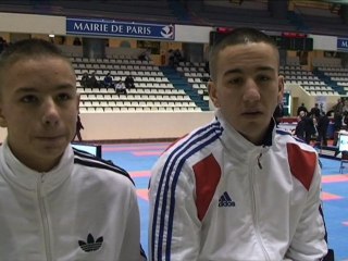 Ch. Europe Karaté Cad/Jun/Esp 2012 Bakou - Zoom sur les frères Da Costa