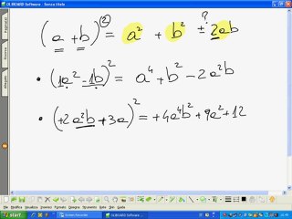 quadrato di un binomio