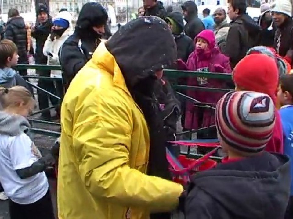 Les foulées de Vincennes 5 février 2012 10ème édition gagnant Louis Mc Donagh
