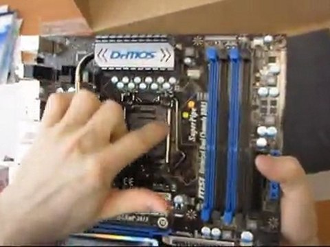 MSI P55-GD85 Core i5 SLI USB3.0 SATA3 Motherboard Unboxing & First Look Linus Tech Tips