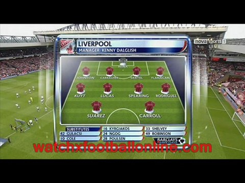 watch online Liverpool vs Tottenham Hotspur 6th feb 2012 streaming
