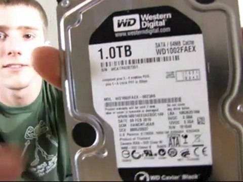 Western Digital 1TB Black SATA 6.0Gb/s SATA3 Hard Drive Unboxing & First Look Linus Tech Tips