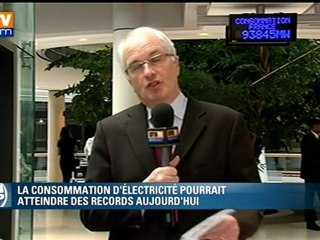 Consommation électrique : RTE en alerte face aux records attendus