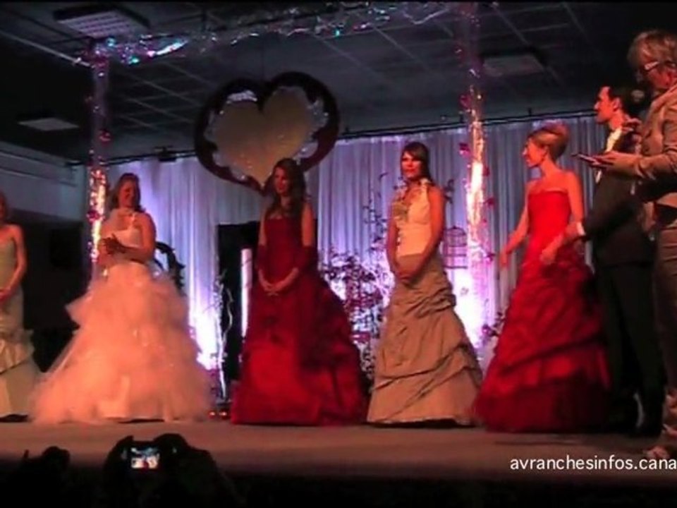 salon du mariage et de la fête 2012 - Avranches (50) - défilé du samedi 4 février