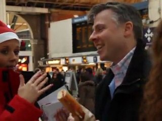 3D fridge géant et chocolats à Londres