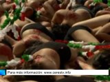 Desnudos en México contra las corridas de toros