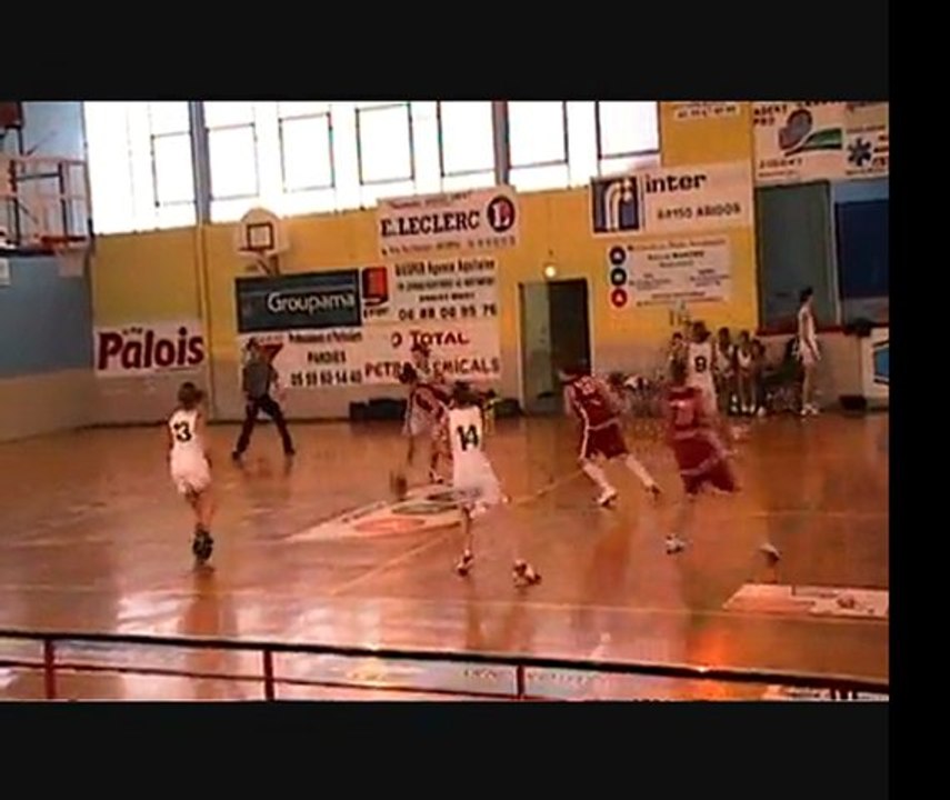 Mourenx - Anglet  cadettes région 3e Q/T en 2008