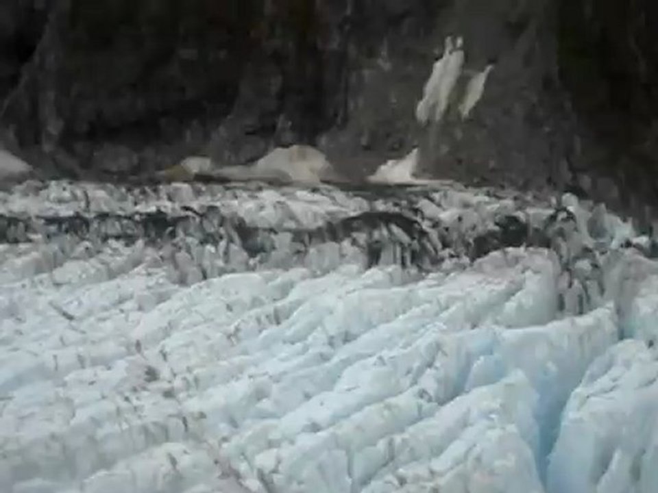 Survol de Franz Josef Glacier