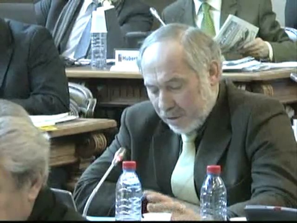 Pierre POILLOT. Plan départemental d'élimination des déchets. Session du 3 février 2012 du Conseil général de la Côte-d'Or (déchets 2)