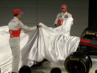 F1 2012 McLaren MP4-27 Lancement détails et séance photo