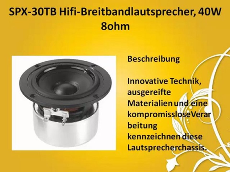 TOP 8 Breitbandlautsprecher zu kaufen