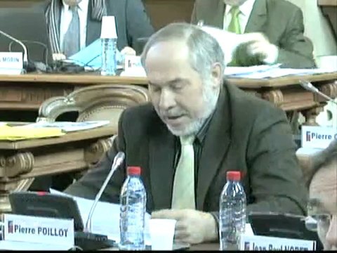 Pierre POILLOT. Discussion générale. Session du 3 février 2012 du Conseil général de la Côte-d'Or (dg 4)