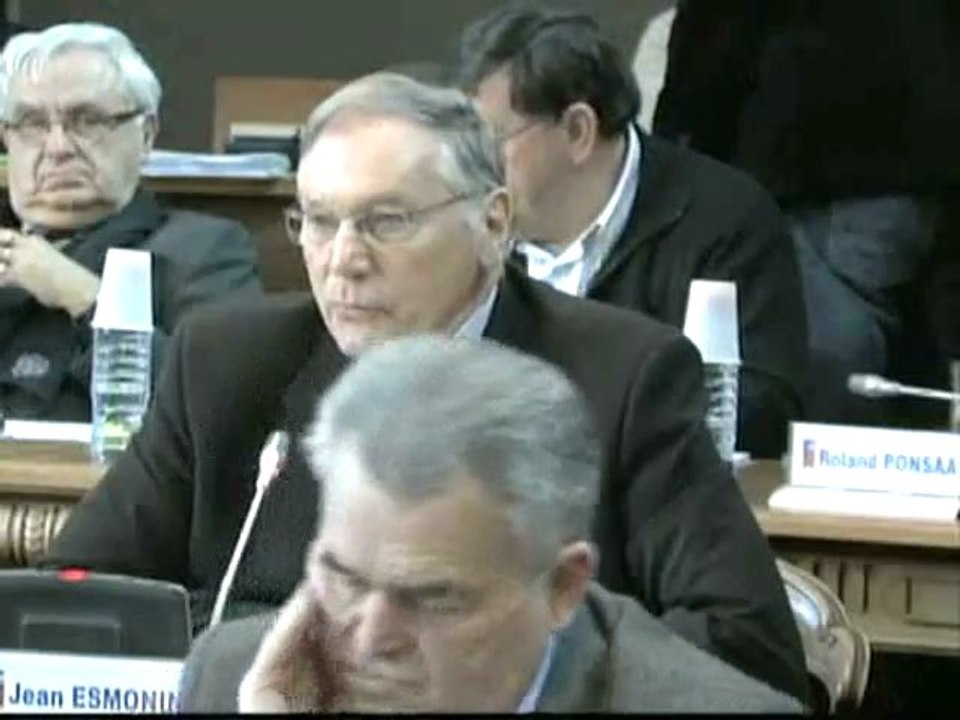 Jean ESMONIN. Discussion générale. Session du 3 février 2012 du Conseil général de la Côte-d'Or (dg 2)