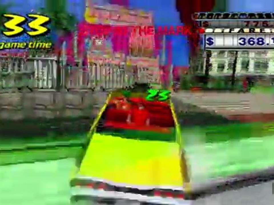 Vidéo Gameplay HD Crazy Taxi Sega Dreamcast Collection - Game In Motion