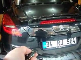 Peugeot rcz  VANALI EGZOZ www.egzozmarket.com İSTANBUL