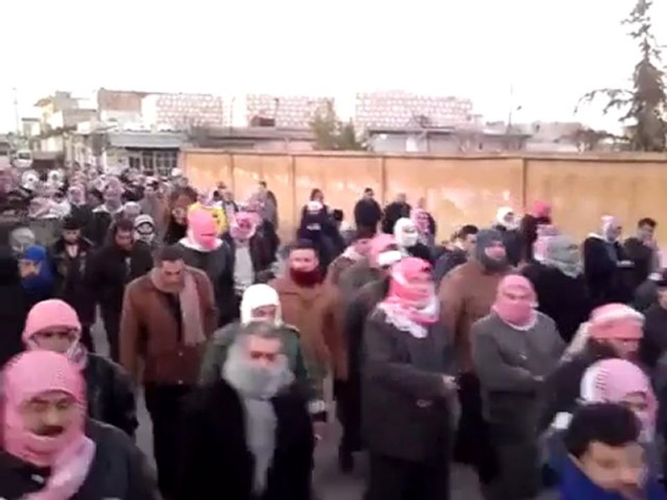 فري برس   مارع   حلب  تشييع الشهيد اسامة عبد الله الخطيب 6 2 2012 ج1