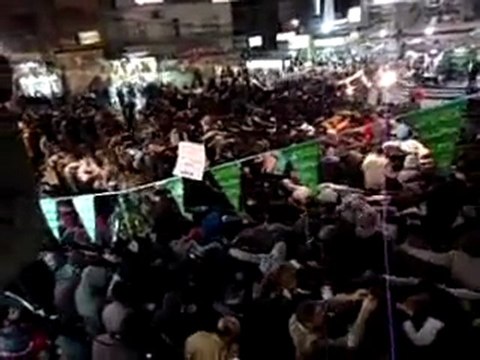 فري برس ريف دمشق قدسيا ولا يزال عرس الحرية مستمرا 5 2 2012