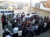 فري برس   حلب   بسرطون    مظاهرة أحد الغضب لداريا وريف دمشق 5 2 2012