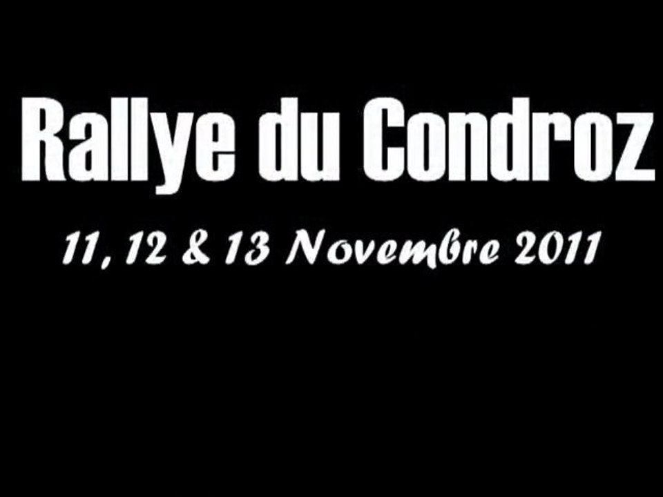 Rallye du Condroz 2011
