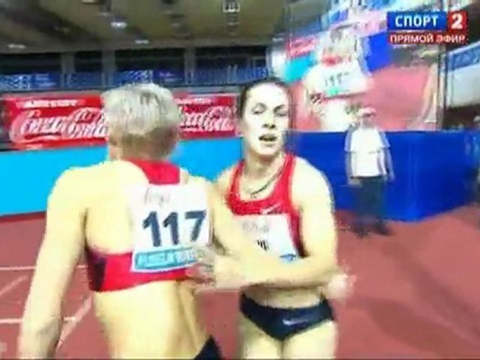 60м Финал Женщины - Русская зима 2012 - Международный турнир - MIR-LA.com