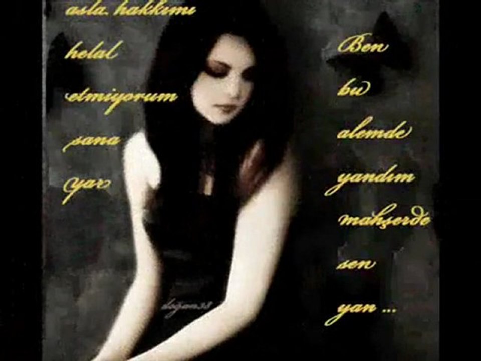 Bu dünyada ben yandım öbür dünyada sen yan