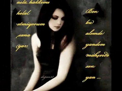 Bu dünyada ben yandım öbür dünyada sen yan