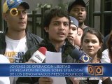 Miembros de Operación Libertad consignaron informe de presos políticos ante la OEA