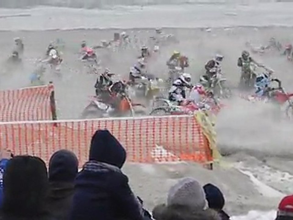 Départ Enduropale 2012