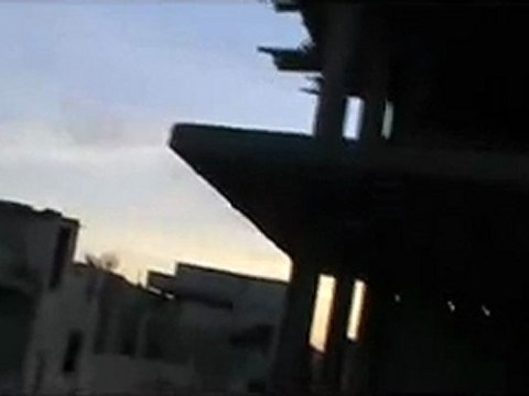 فري برس حمص بابا عمرو قصف عنيف بالقذائف العشوائيه من قبل عصابات الاسد 6 2 2012 ج3