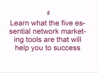 Five Essential Network Marketing Tools That You Need Today