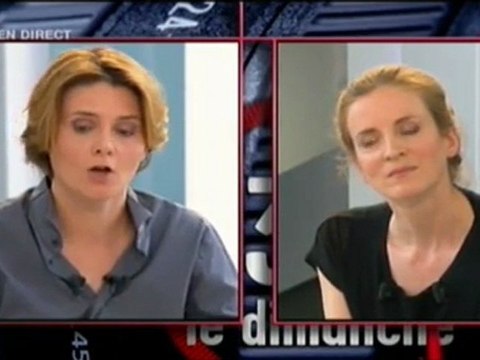 Nathalie Kosciusko-Morizet et Caroline Fourest au sujet de Marine Le Pen