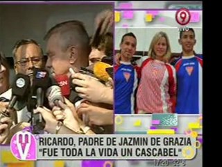 Pronto.com.ar Habló el Papá de Jazmín De Grazia