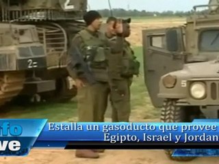 Estalla un gasoducto que provee a Egipto, Israel y Jordania