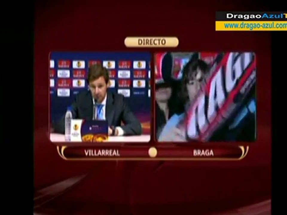 Liga Europa Meias-Finais 2ª Mão Villarreal 3-2 FC Porto Conferencia de Imprensa