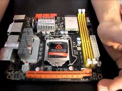 Zotac H55ITX-C-E LGA1156 H55 Core i5 ITX Motherboard Unboxing & First Look Linus Tech Tips