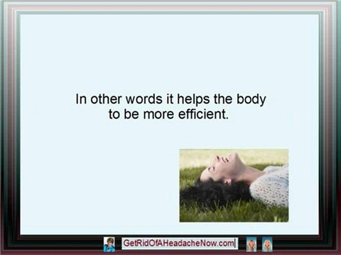Get Rid Headache Breathe Deeply