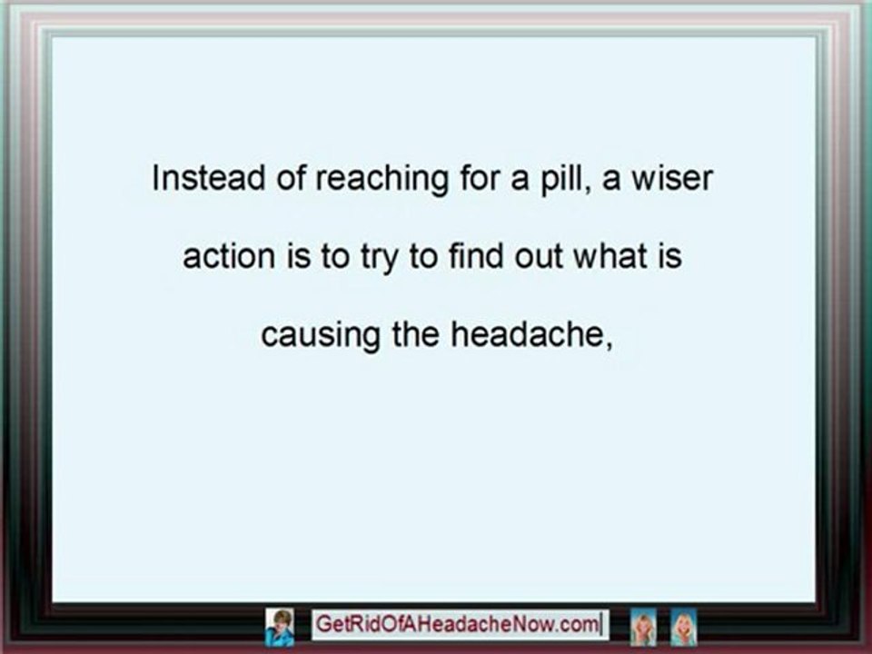 Get Rid Headache Hey You