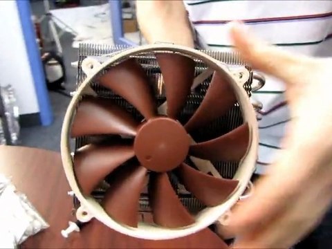 Noctua NH-C14 Silent Heatpipe Heatsink Unboxing & First Look Linus Tech Tips